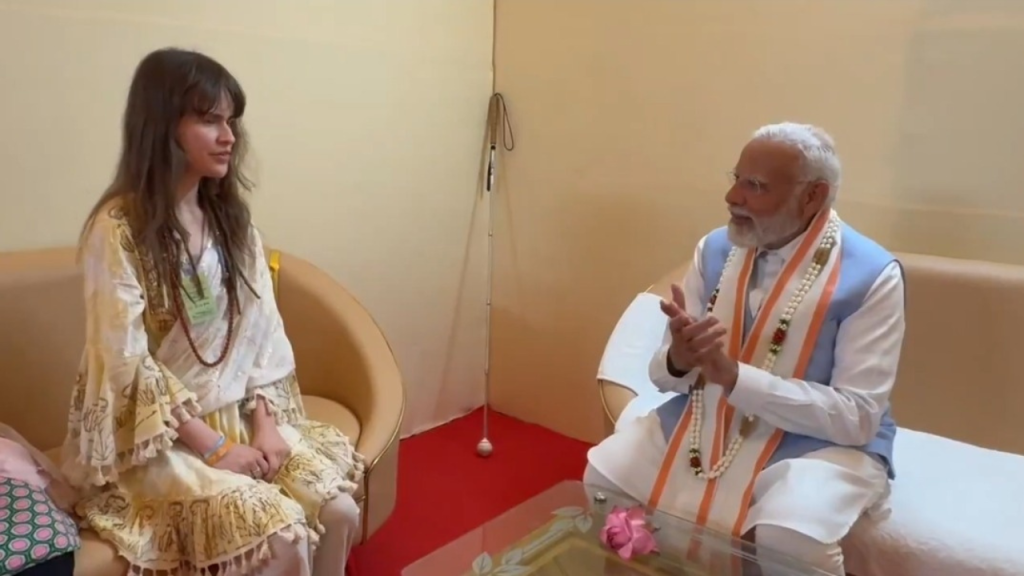 PM Modi, Cassandra Mae Spittmann, German Singer