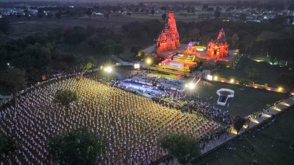 खजुराहो नृत्य महोत्सव (फोटो सोशल मीडिया)