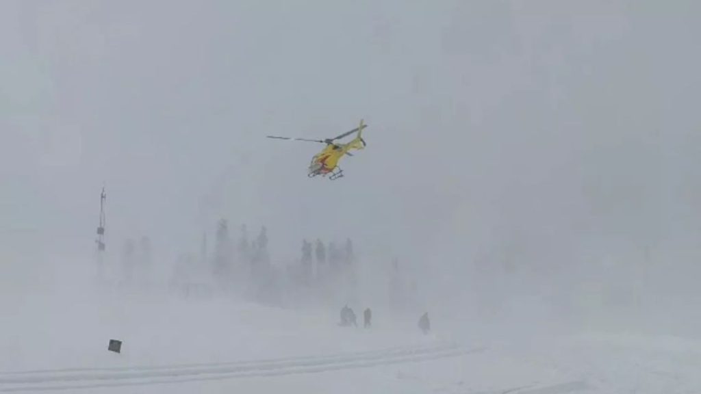 avalanche in Gulmarg