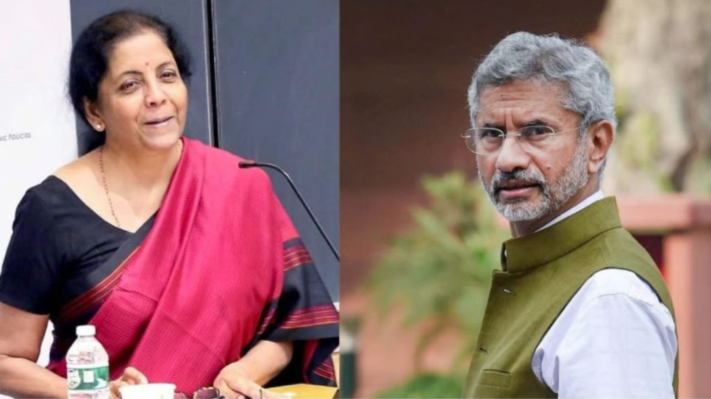 S Jaishankar , Nirmala Sitharaman