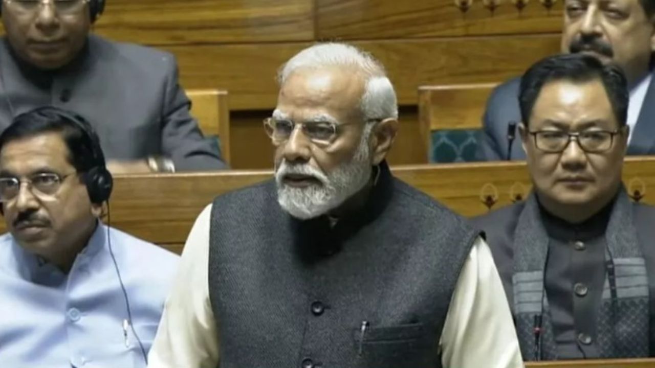 PM Modi In Lok Sabha