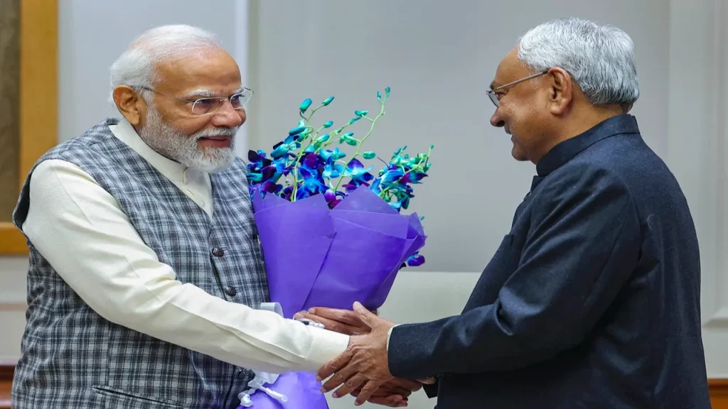 nitish kumar and modi