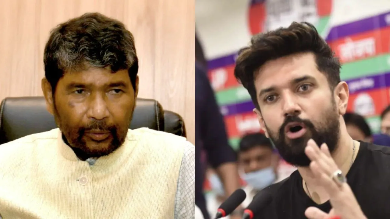 Pashupati Paras and Chirag Paswan, Bihar Lok Sabha Elelction 2024, Lok Sabha Elelction 2024, Lok Sabha Elelction