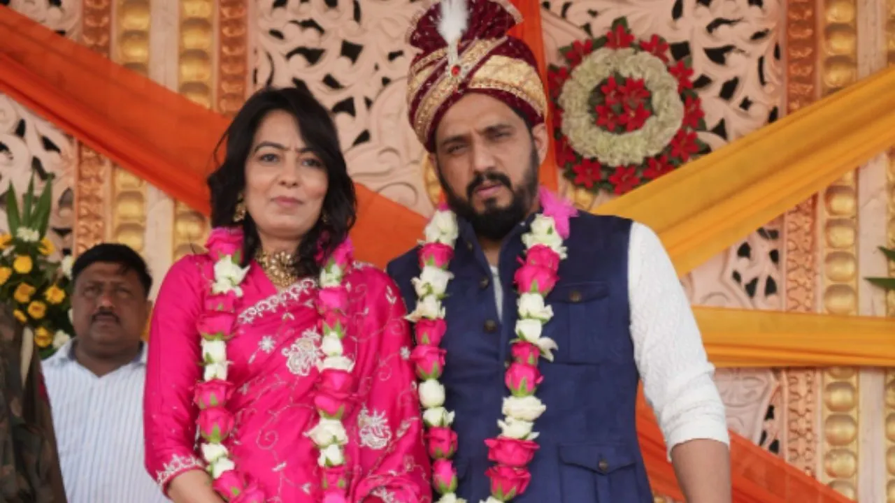 Gangster Kala Jathedi And Lady Don Anuradha Choudhary Marriage, Gangster Kala Jathedi, Lady Don Anuradha Choudhary