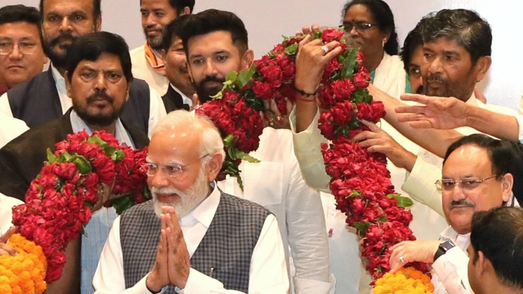 Chirag Paswan PM Narendra Modi