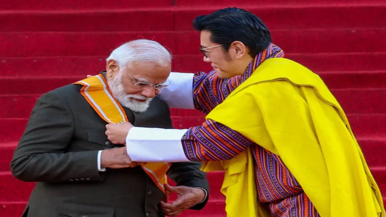 PM MODI IN BHUTAN