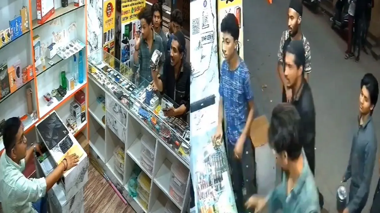 Bengalru News, Shopkeeper beaten for playing Hanuman Chalisa, Viral Video