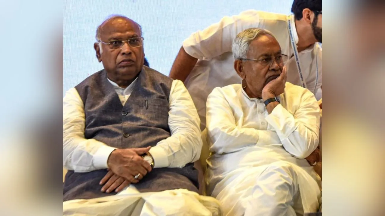 Mallikarjun Kharge and CM Nitish Kumar, Lok Sabha Election 2024