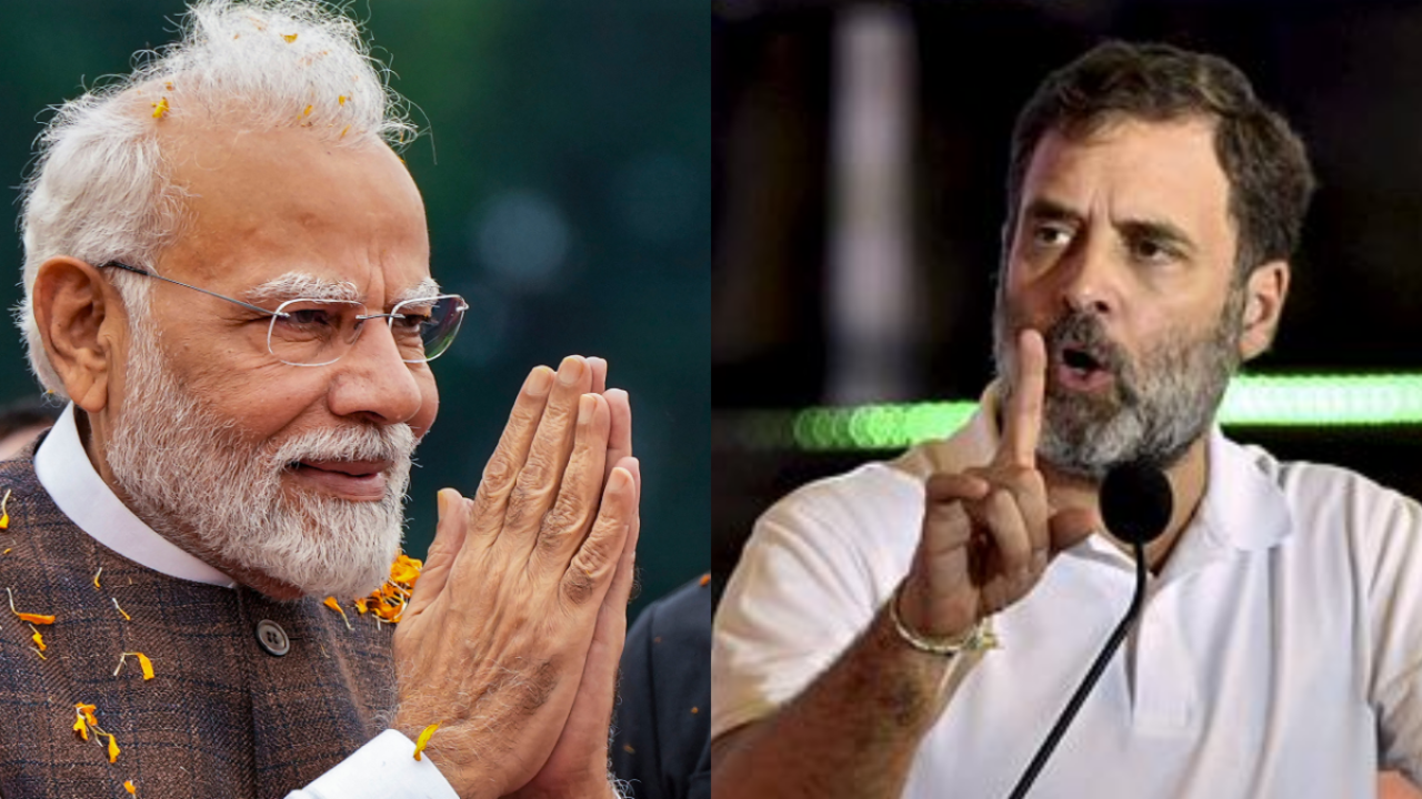 modi -rahul image