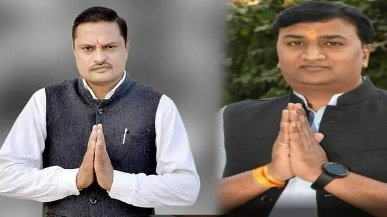 congress candidate rahul singh lodhi and tarvar singh lodhi