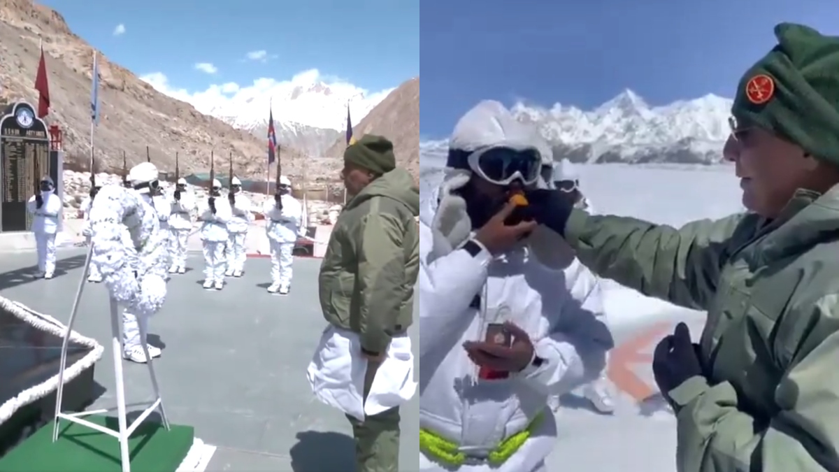 Rajnath Singh Siachen Visit