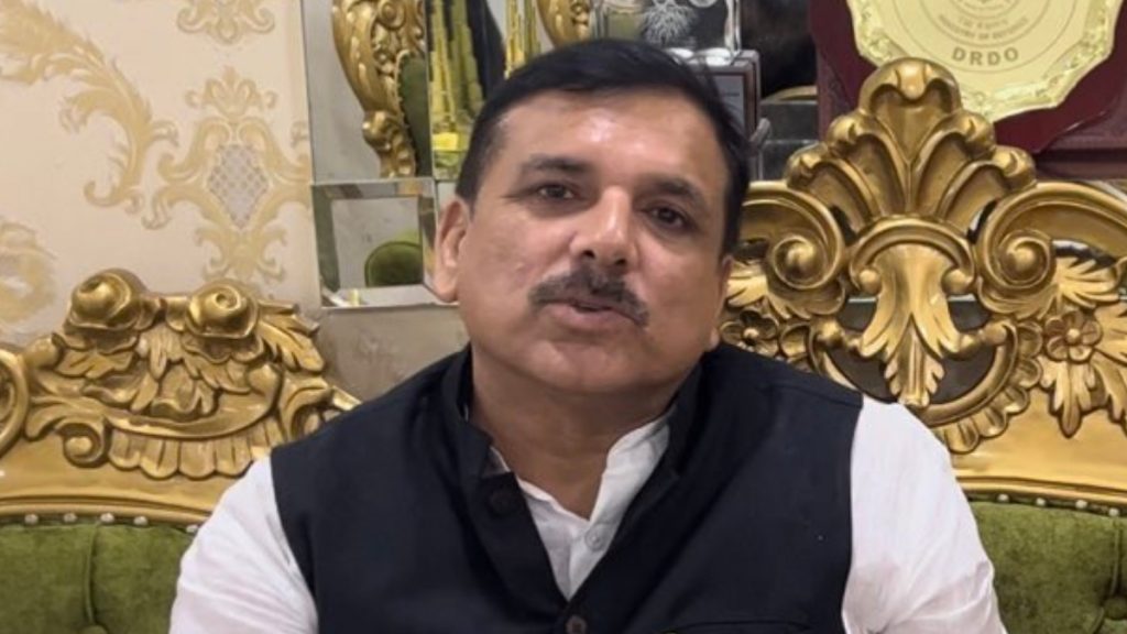 AAP MP Sanjay Singh