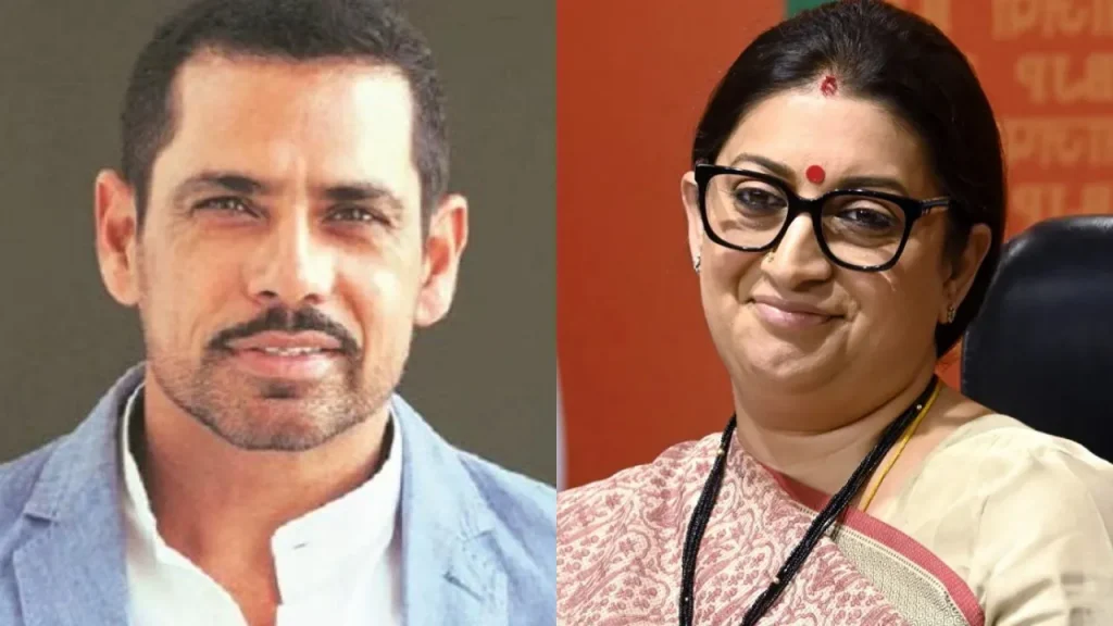 Smriti Irani, Robert Vadra, Lok Sabha Election