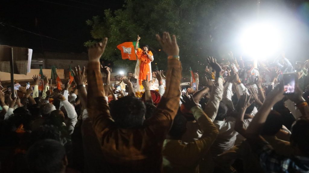 Jyotiraditya Scindia in chanderi