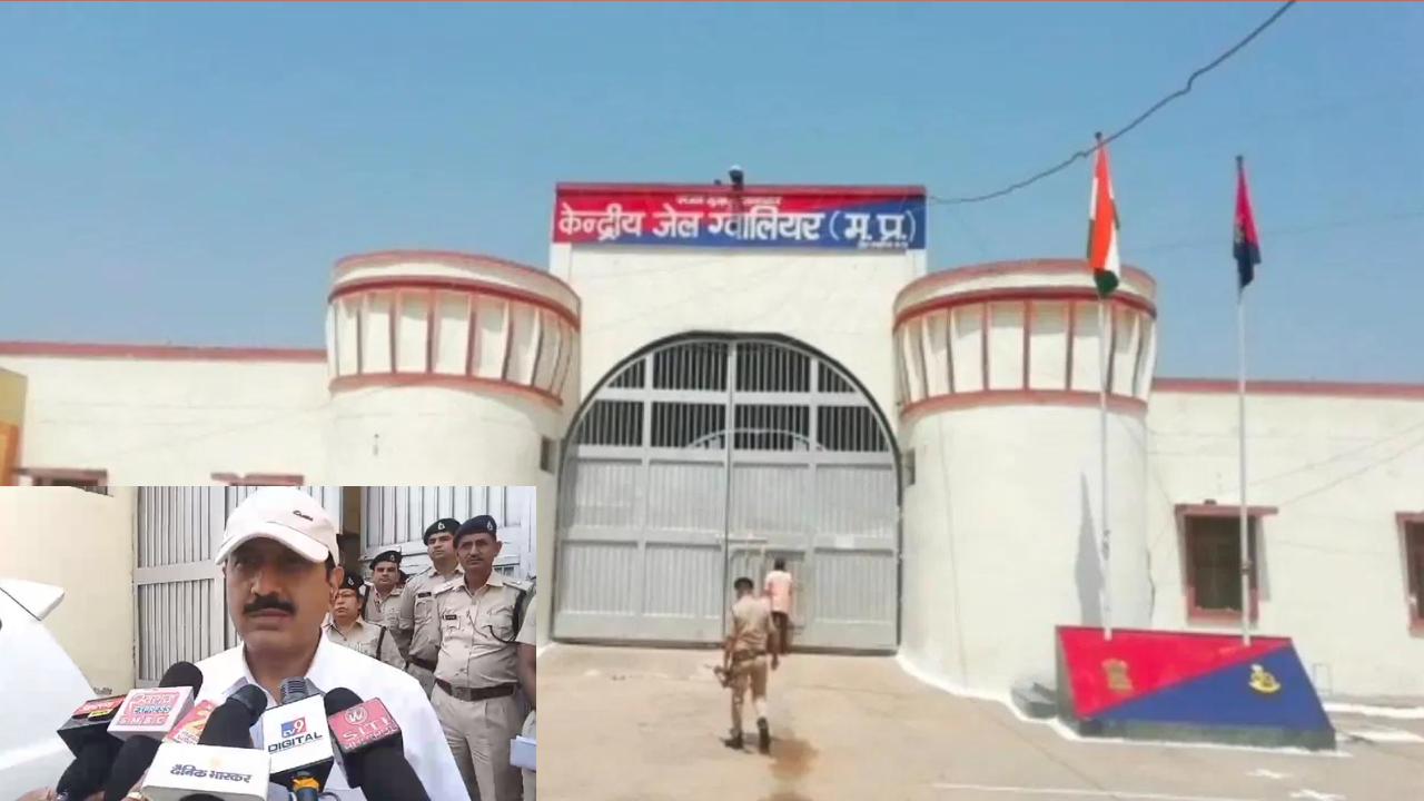 DG GP Singh conducted surprise inspection of Gwalior Central Jail.