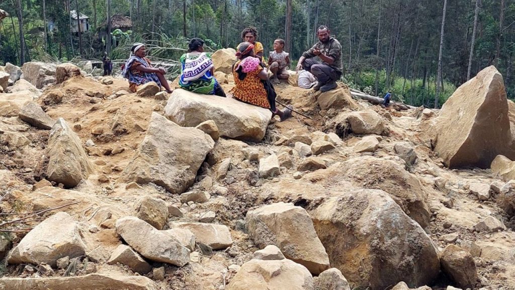 Papua New Guinea landslide