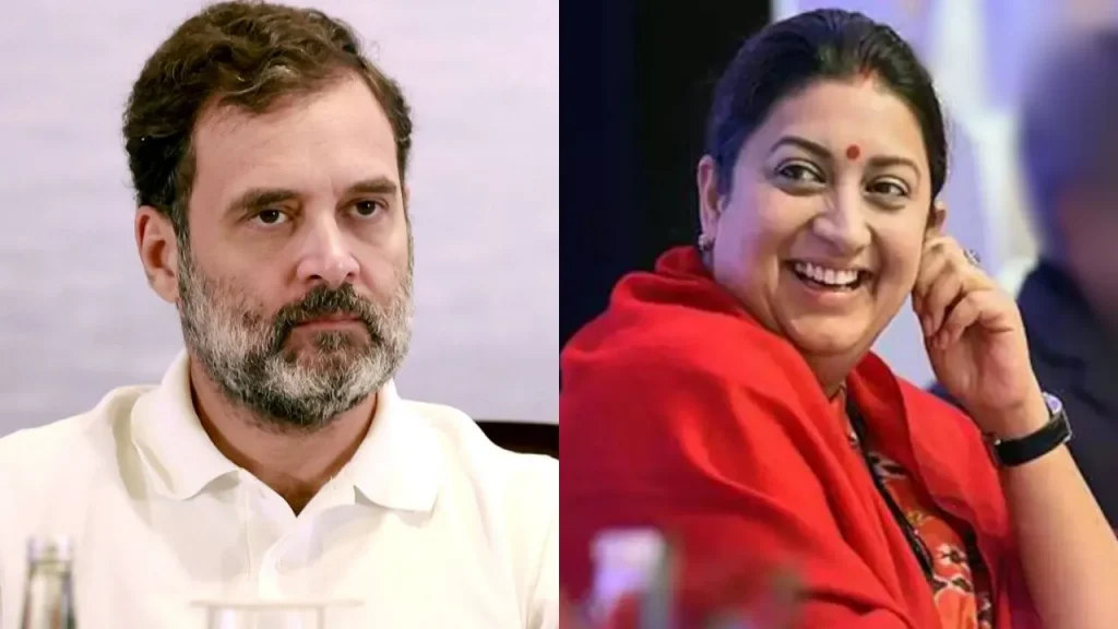 Smriti Irani, Rahul Gandhi, Amethi, Lok Sabha election