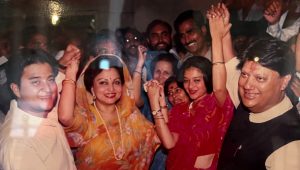 Madhavi Raje Scindia's marriage took place with great pomp in Delhi.