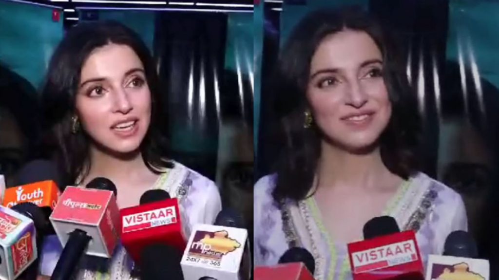 Actress Divya Khosla said that I have come for the promotion of Savi film.