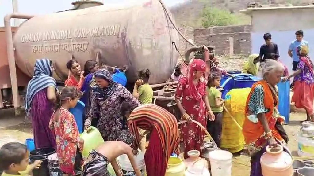 Water crisis is deepening in Gwalior