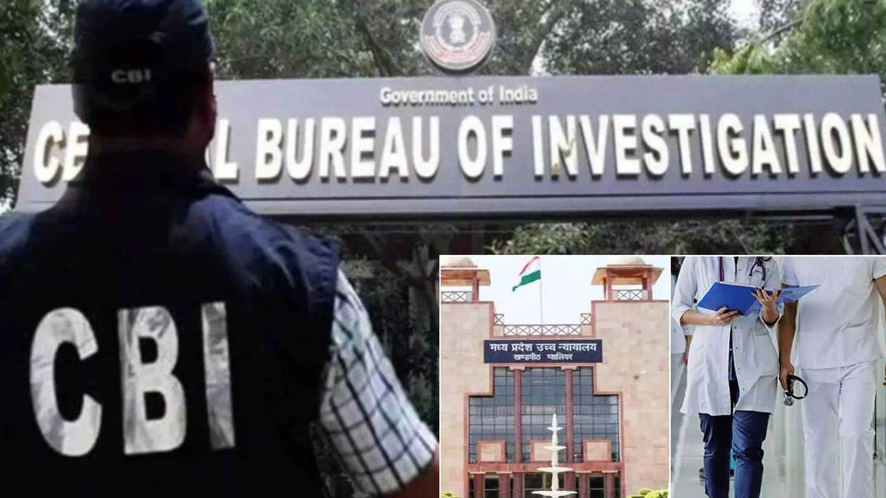 In the investigation of nursing scam, bribed officials were presented in the special court of CBI.