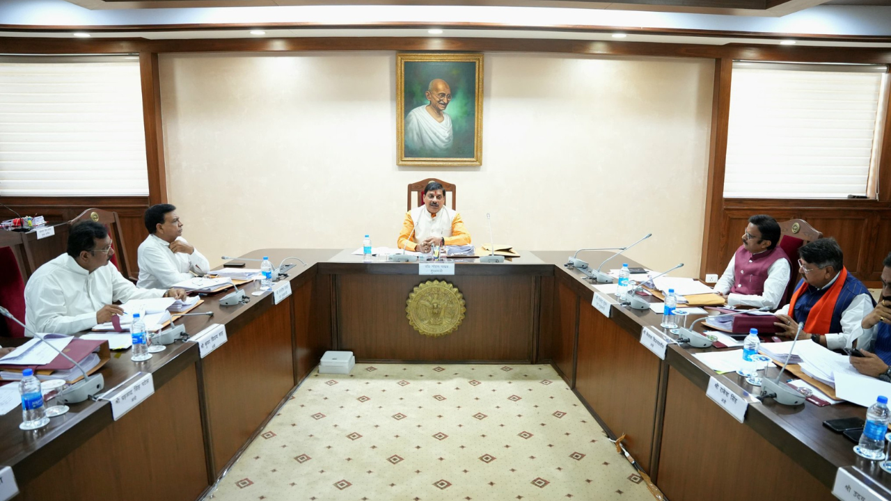 Many important decisions were taken in the cabinet meeting of Mohan government in Madhya Pradesh.