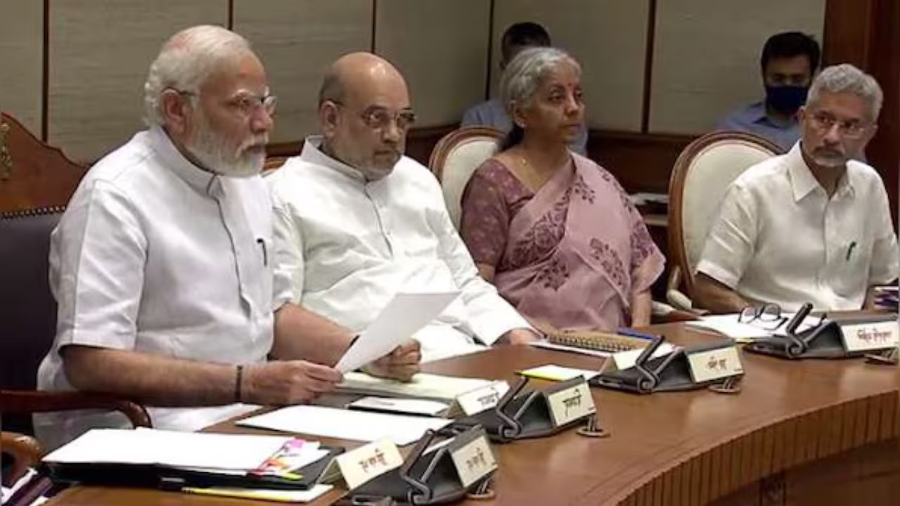 Modi Cabinet Meeting