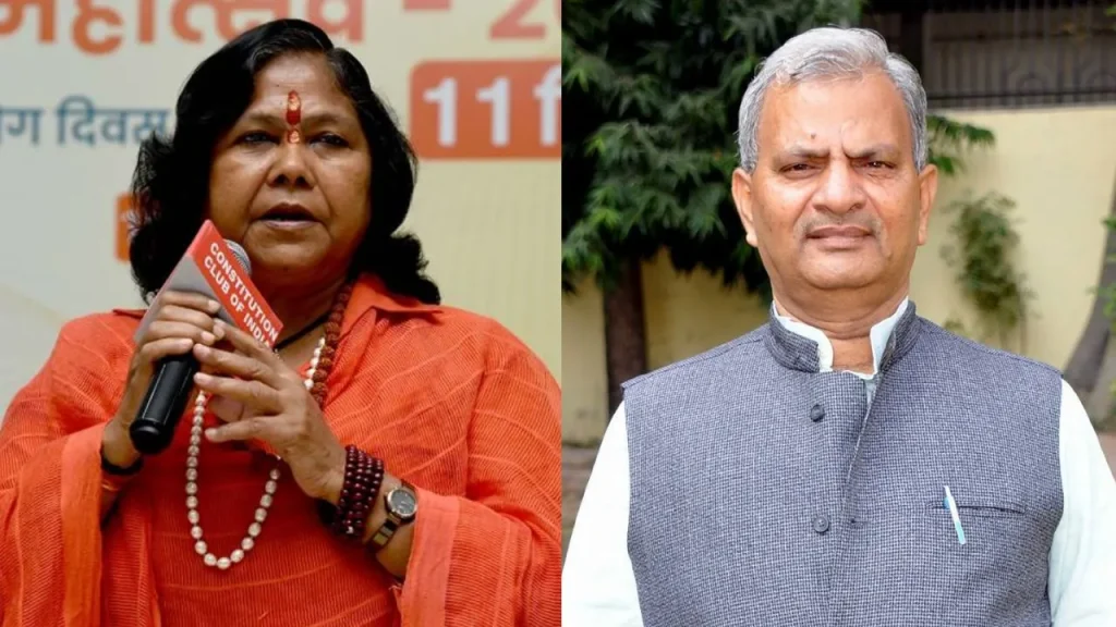 Lok Sabha Election, Naresh Uttam Patel, Sadhvi Niranjan