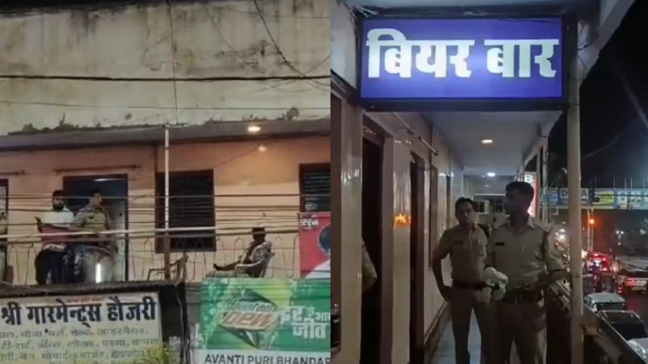 The GST (Goods Service Tax) team in the district suddenly raided three beer bars and restaurants in the city.