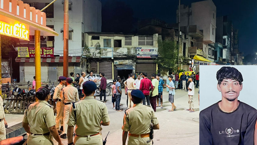 In Indore, brother stabbed brother to death due to affair with girl