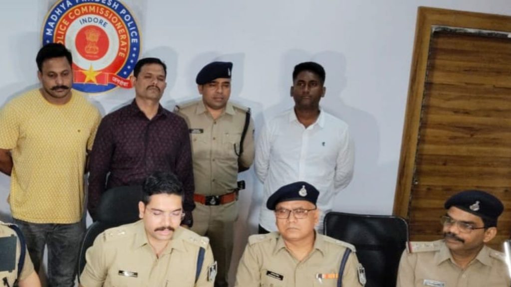 Indore Police has arrested two drug peddlers.