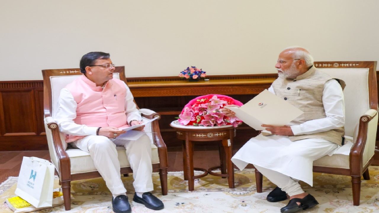 Uttarakhand News: मुख्यमंत्री धामी ने पीएम मोदी से की मुलाकात, उत्तराखंड के लिए की ये अपील