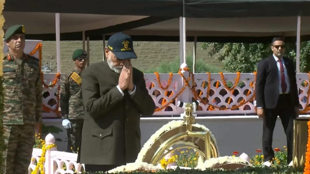 PM Modi in Kargil