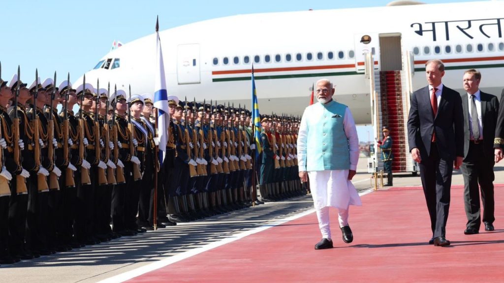 PM Modi Russia Visit