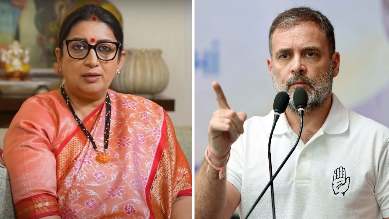 Rahul Gandhi on Smriti Irani