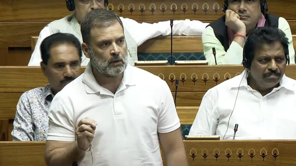 Rahul Gandhi In Lok Sabha