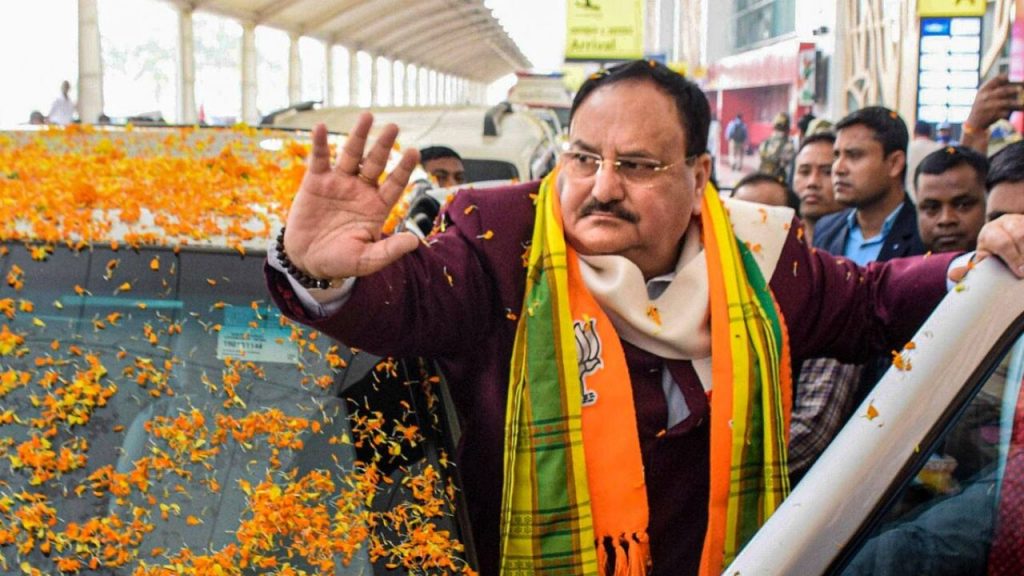 BJP chief JP Nadda