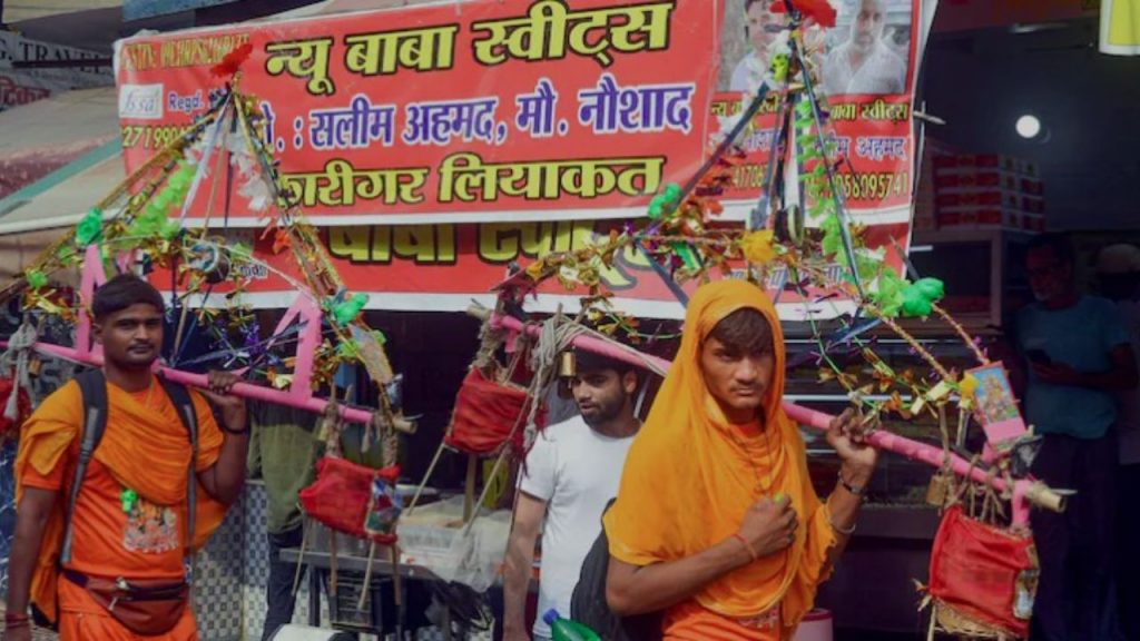 Kanwar Yatra Nameplate Controversy