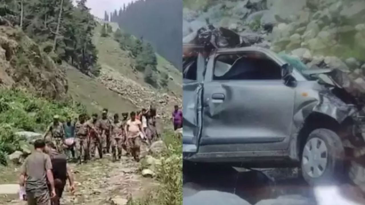 Jammu Kashmir: अनंतनाग में बड़ा सड़क हादसा, कार के खाई में गिरने से 5 बच्चों समेत 8 लोगों की मौत