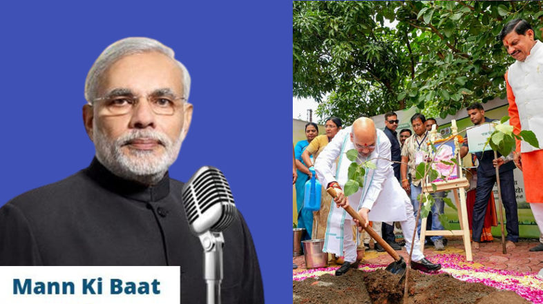 'Mann Ki Baat,' PM Modi Praised the Large-Scale Tree Plantation Drive in Indore