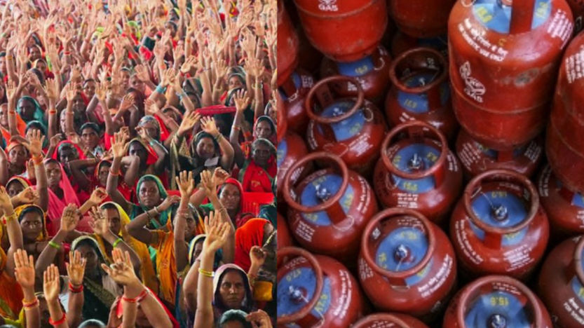 LPG cylinders worth Rs 450 will be given to the dear sisters.