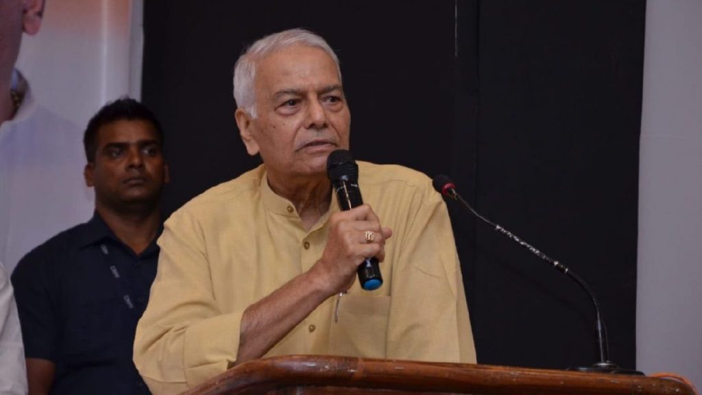 Yashwant sinha