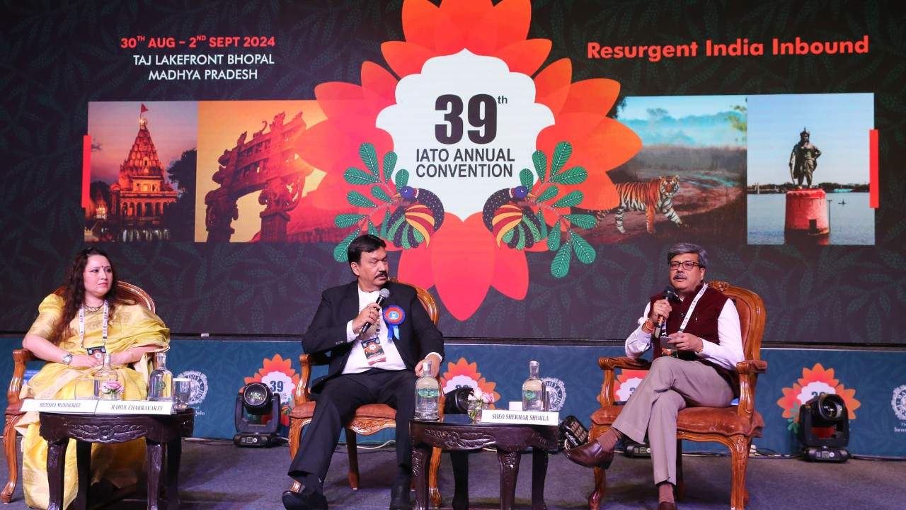 The 39th session of the Indian Association of Tour Operators (IATO) is being organized at Hotel Taj in Bhopal.