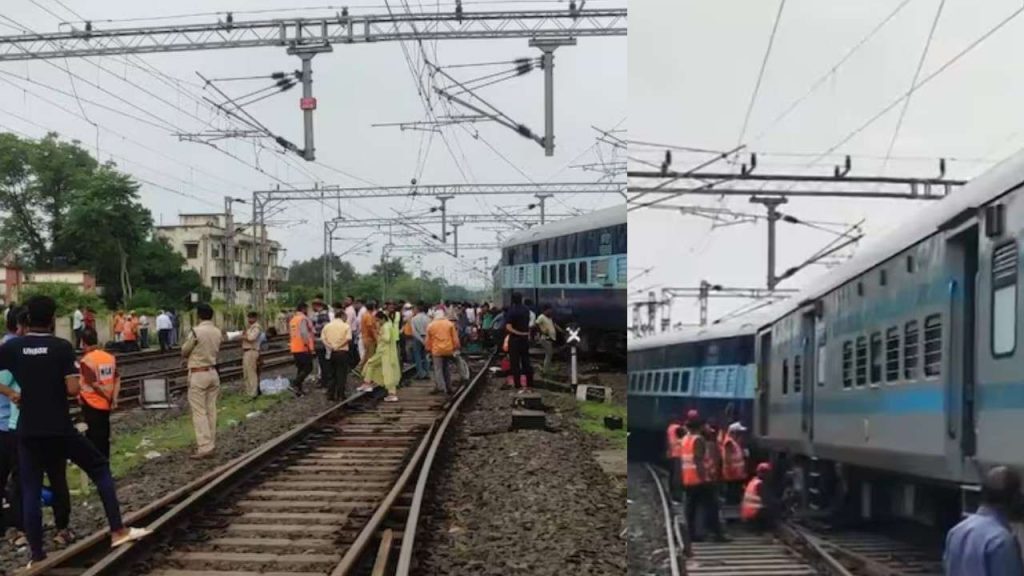 A major accident took place near Jabalpur railway station. 2 coaches of Somnath Express derailed.