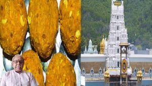 International General Secretary of Vishwa Hindu Parishad Bajrang Bagra regarding adulteration in the Prasad of Tirupati Balaji Temple.