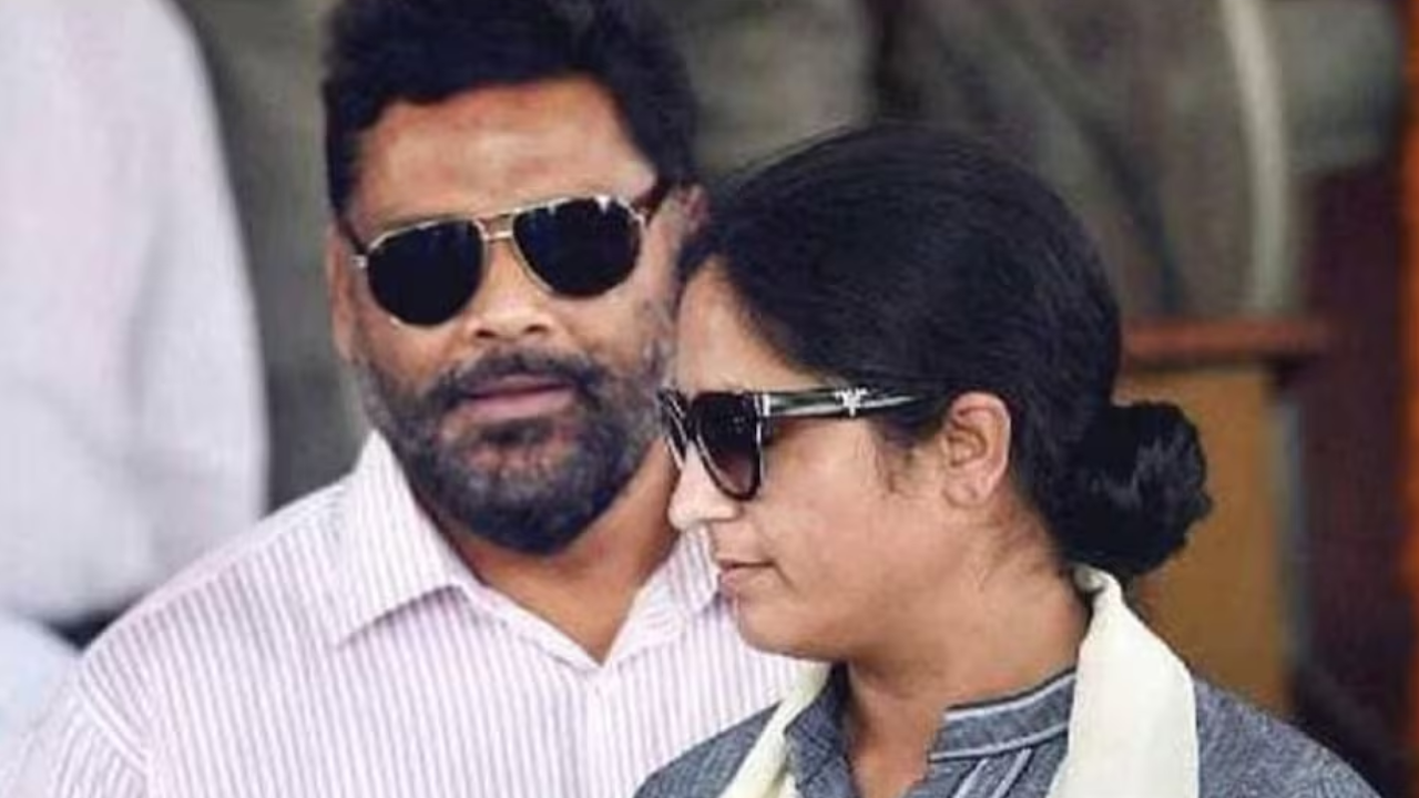 Pappu Yadav And Ranjita Ranjan