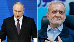 Putin Meets Iran President