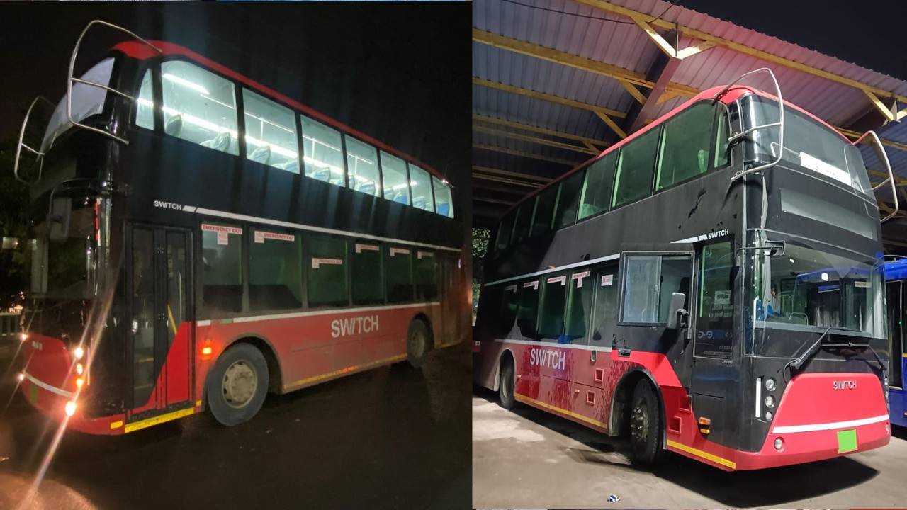 Double decker bus will run in Indore, trial run of the bus from Monday