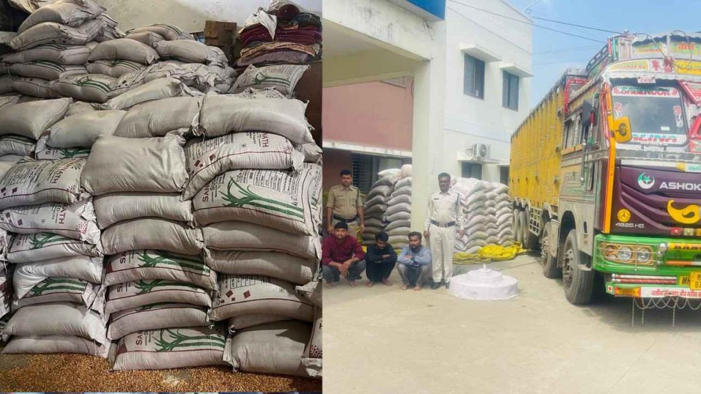 Indore Police arrested four accused in the case of truck theft with 35 thousand kg sugar.