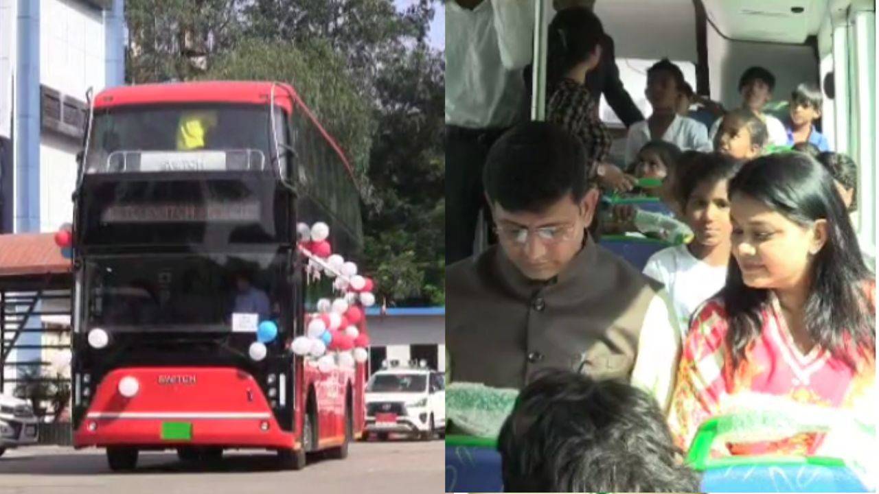 Indore double decker bus trial